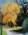 Autumn Landscape, 2021, acrilico su carta, 35x27 cm